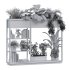 interior vertical plant and decorative set 339 - Thumbnail 2