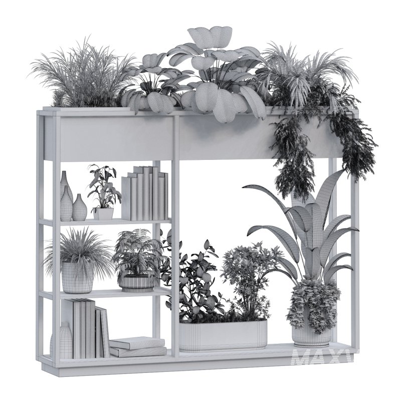 interior vertical plant and decorative set 339 - Image 2