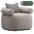 Huggy Swivel Armchair Malibu - Thumbnail 1
