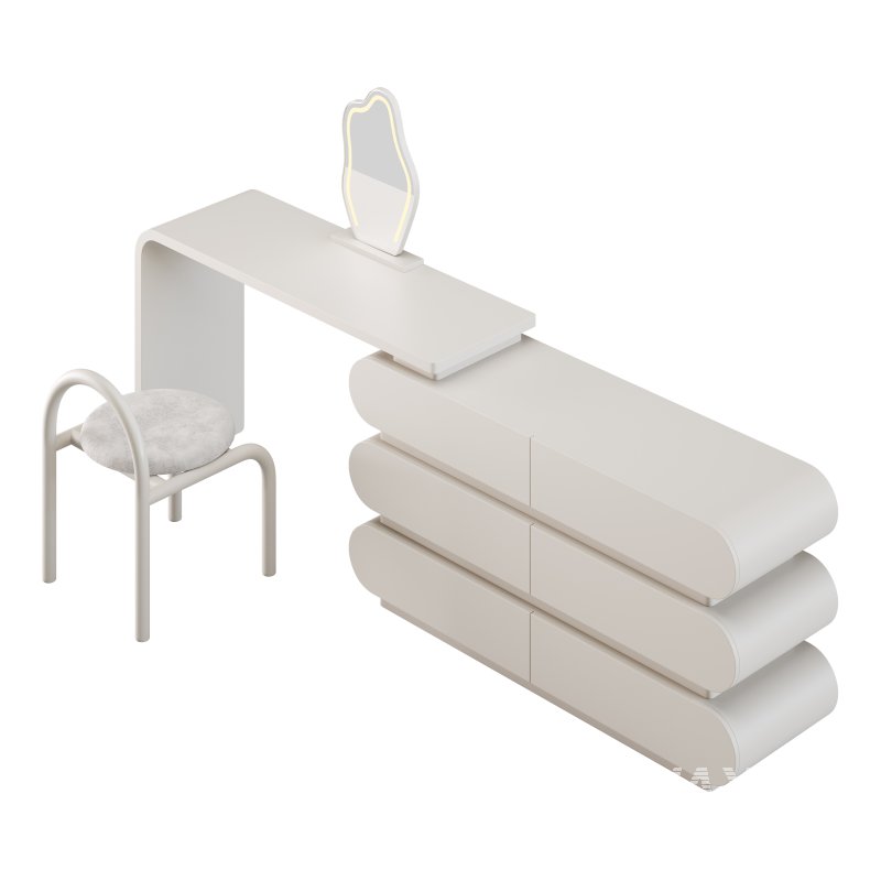 Modern Extendable Storage Vanity Table - Image 9