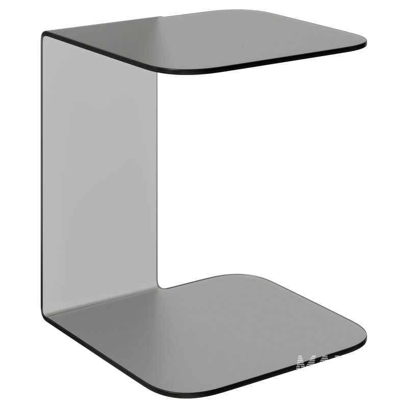 Shell Curved Glass Table by Sovet Italia - Image 5