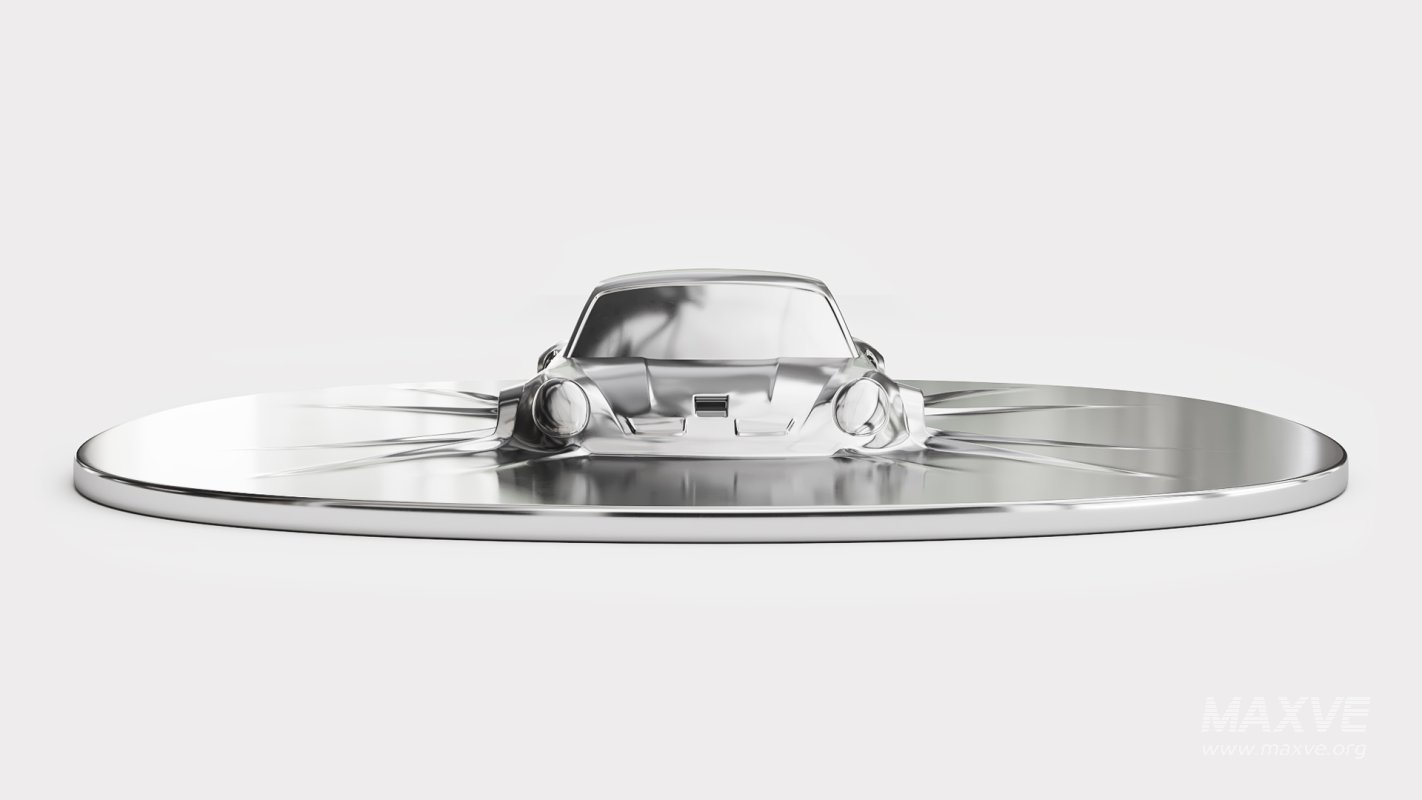 Porsche 911 GTS wall sculpture - Image 6
