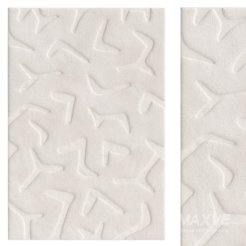 Akkira Abstract Cream Washable Wool Rug - Image 3