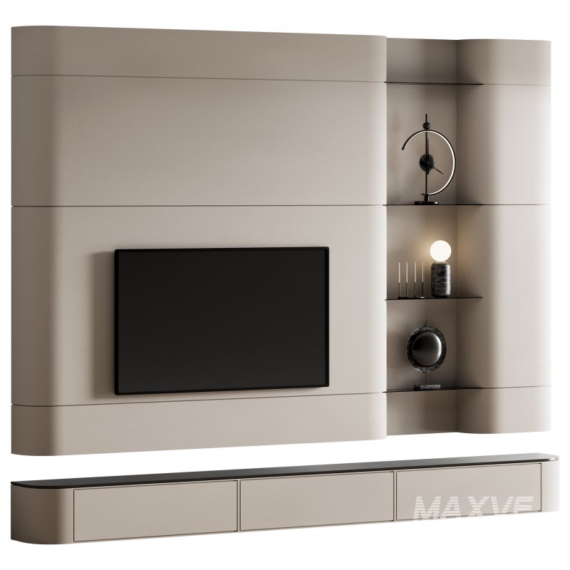 Tv wall set06 - Image 2