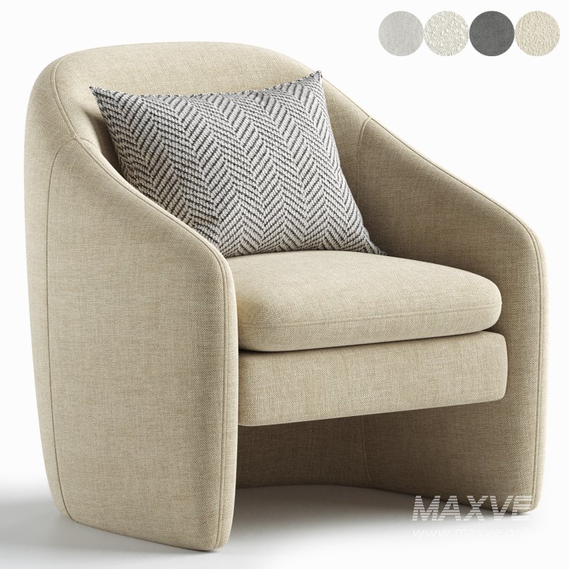 Bajram Upholstered Armchair - Image 6