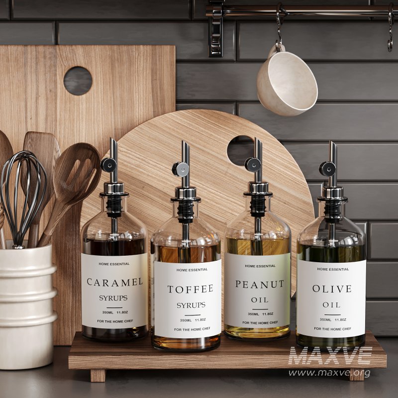 Scandinavian Elegance Kitchen Set 21 - Image 3