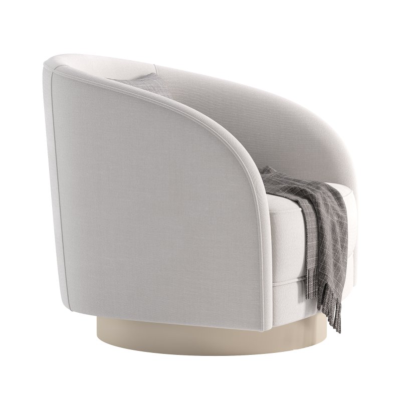 Ahead of the Curve Swivel Lounge Chair - Image 3