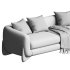 Amala Upholstered Sofa - Thumbnail 3
