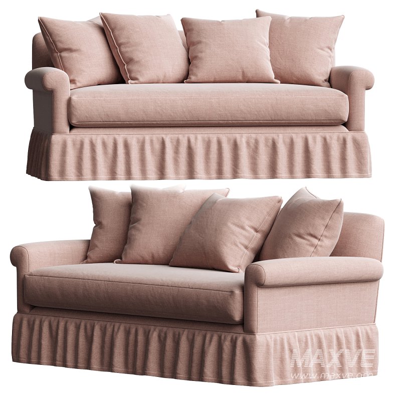 NiX by Nicola Harding curtain call 3 seater sofa - Image 1