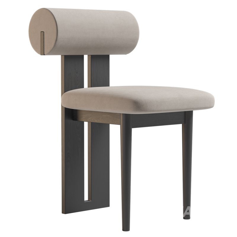 HIPPO CHAIR BOUCLÉ UPHOLSTERY - Image 5