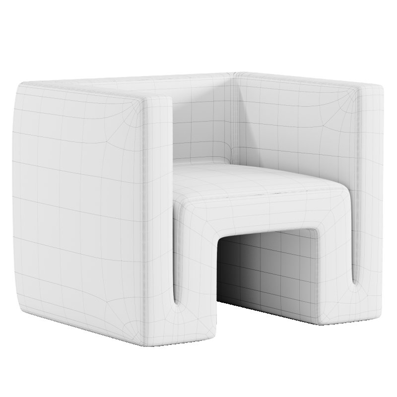 Matra Lounge Chair By Cb2 - Image 5