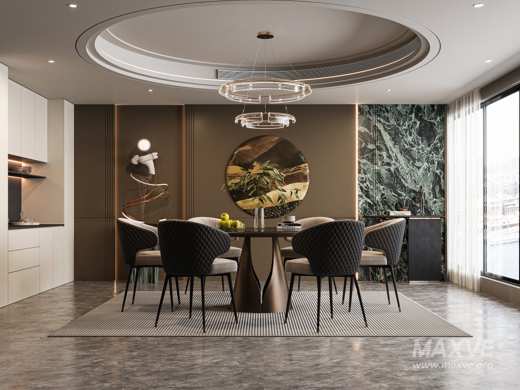 Modern dining room - Image 1