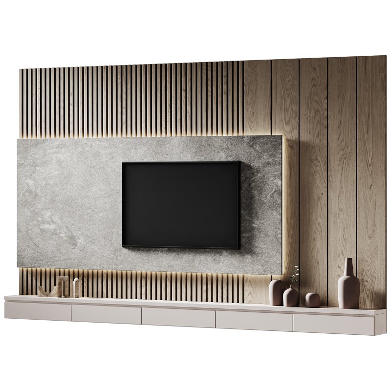 TV Wall for living room TV WALL 02 - Image 3