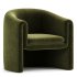 Pollman Upholstered Barrel Chair - Thumbnail 3