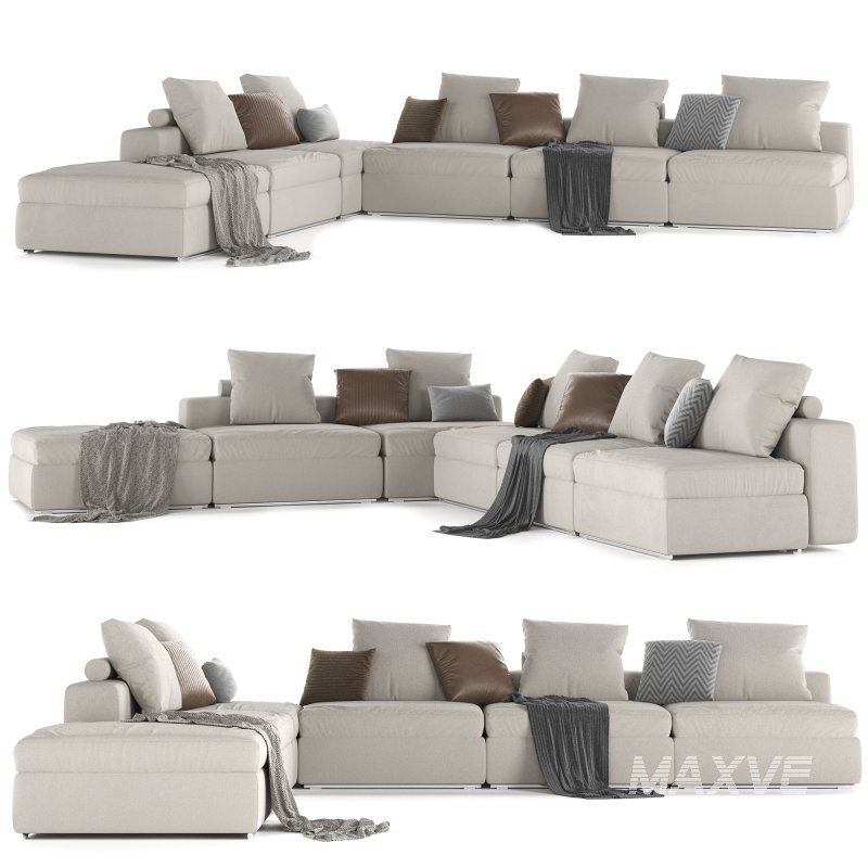 Flexform GROUNDPIECE Sofa - Image 1