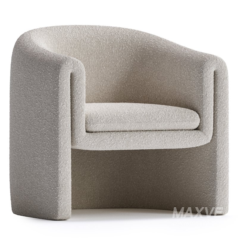 Pollman Upholstered Barrel Chair - Image 4