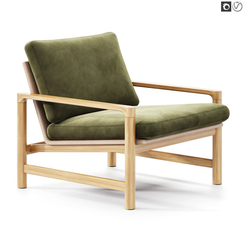 Troubadour Fabric Armchair - Image 6