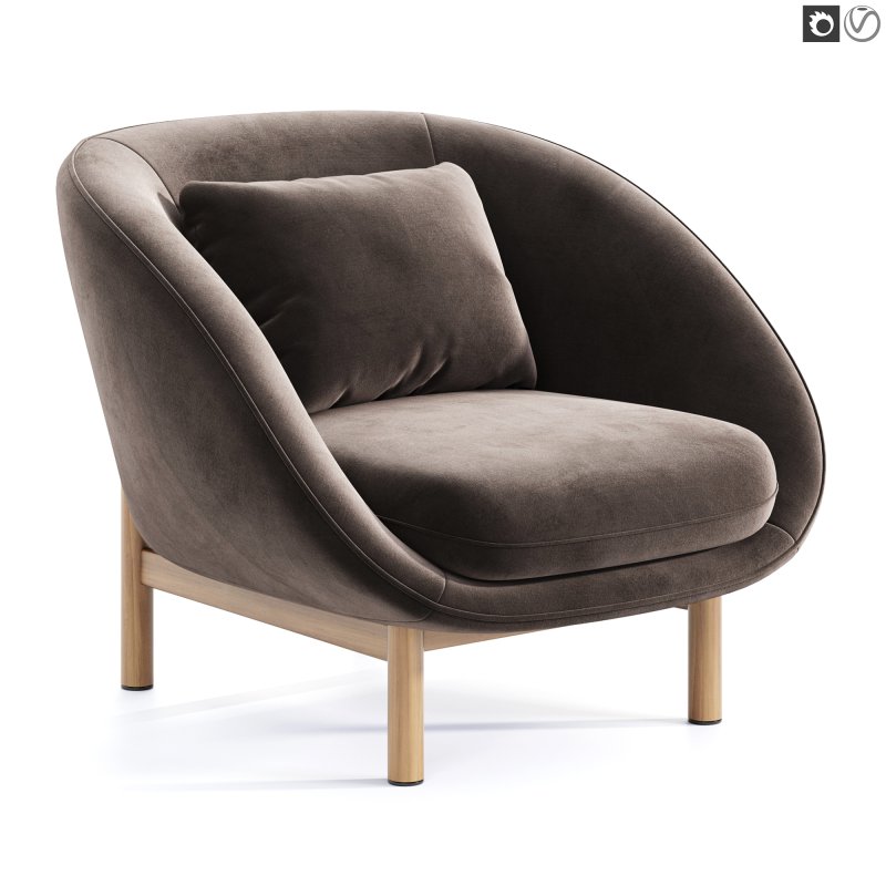 Portobello Fabric Armchair - Image 3