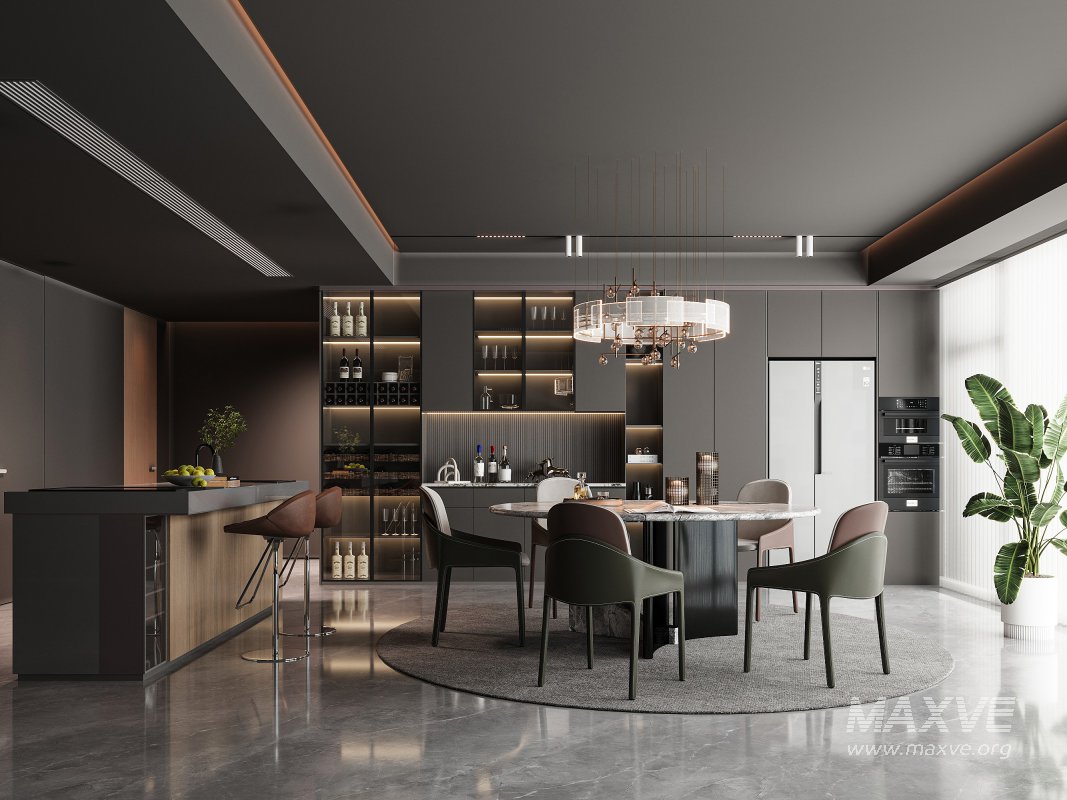 Modern dining room - Image 1