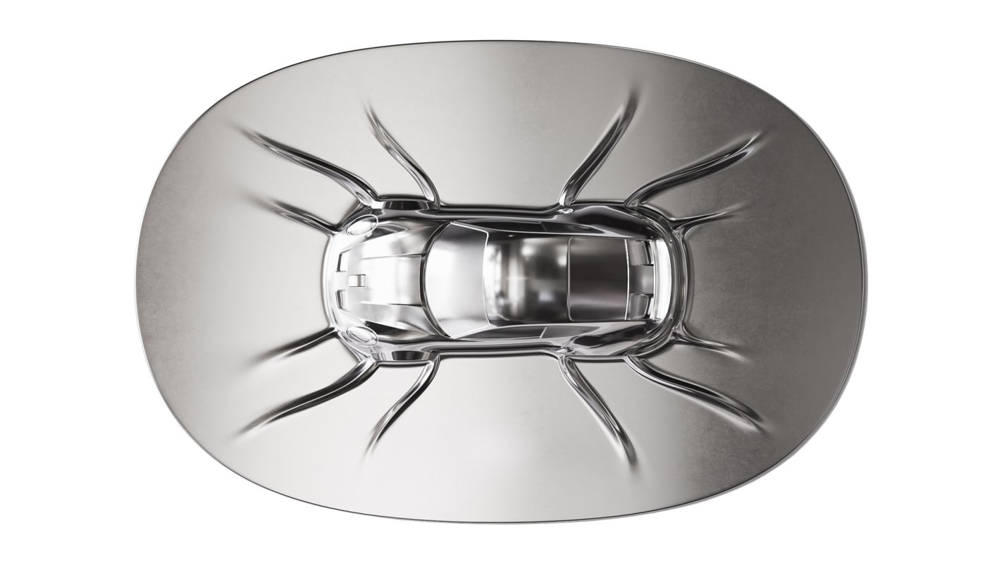 Porsche 911 GTS wall sculpture - Image 2