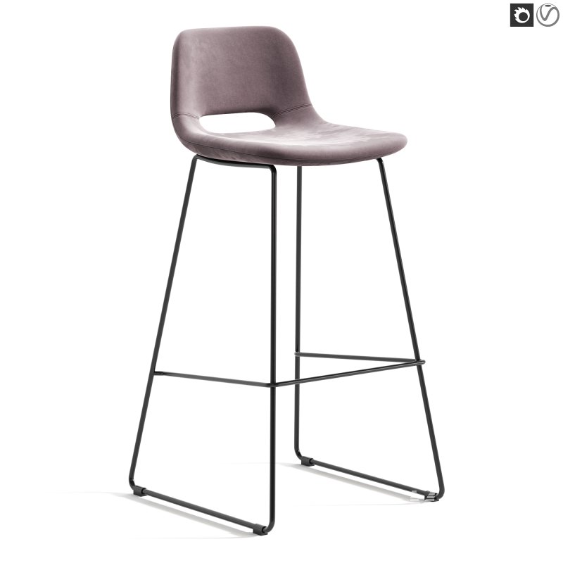 Zahara Bar Chair - Image 4