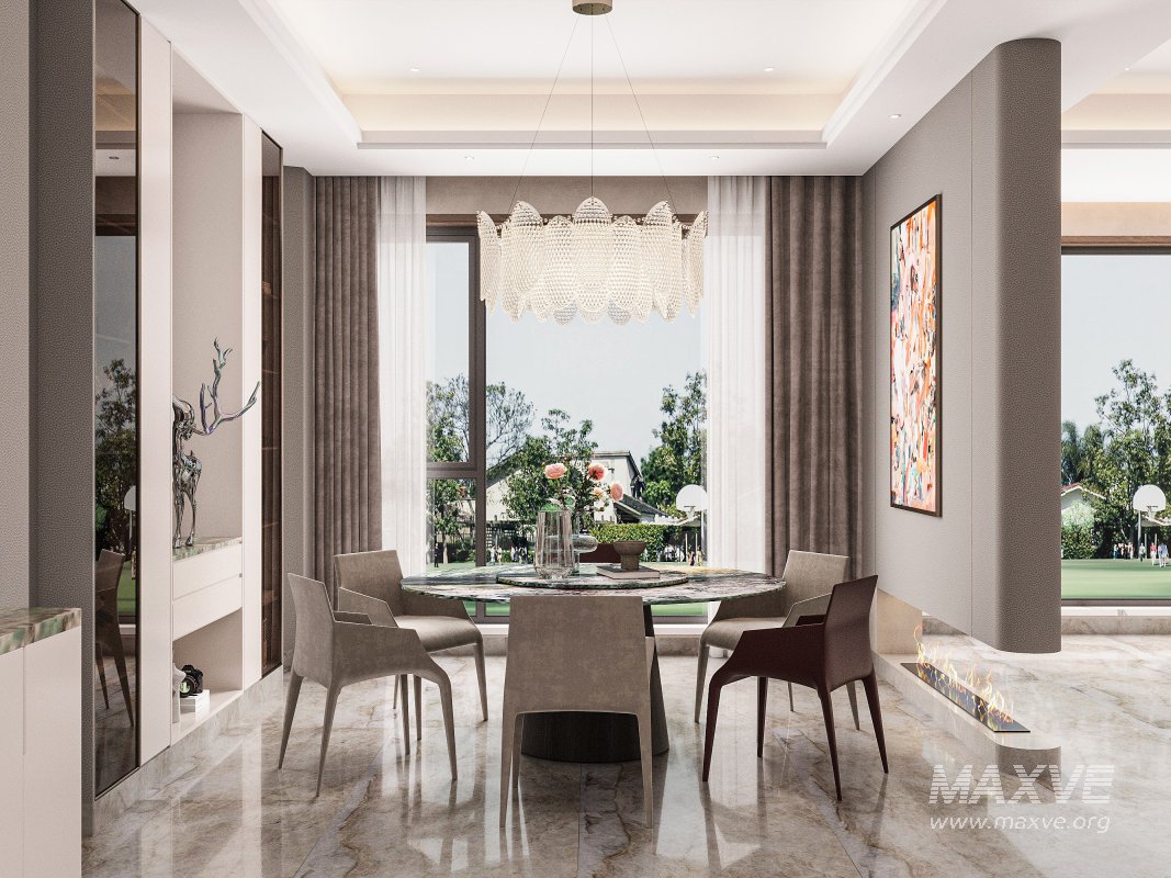 Modern dining room - Image 1