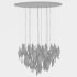 GG Bract Glass Chandelier - Thumbnail 11