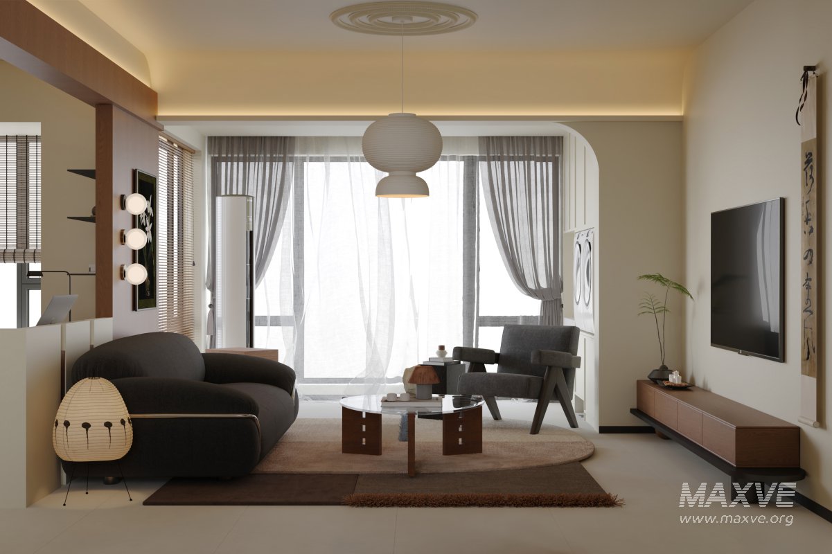 living room office room - Image 2