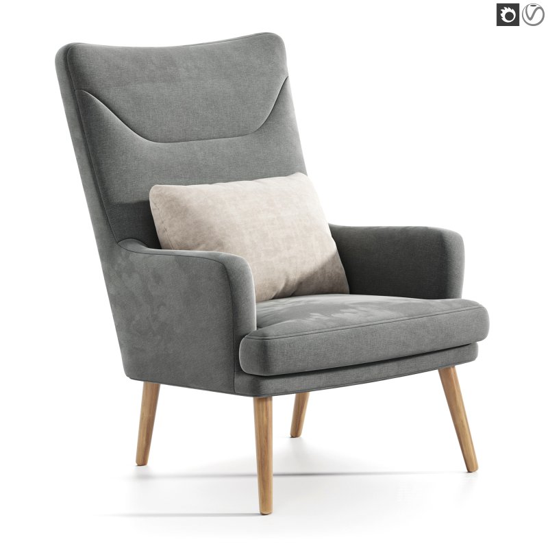Pelagonia Fabric Armchair - Image 1