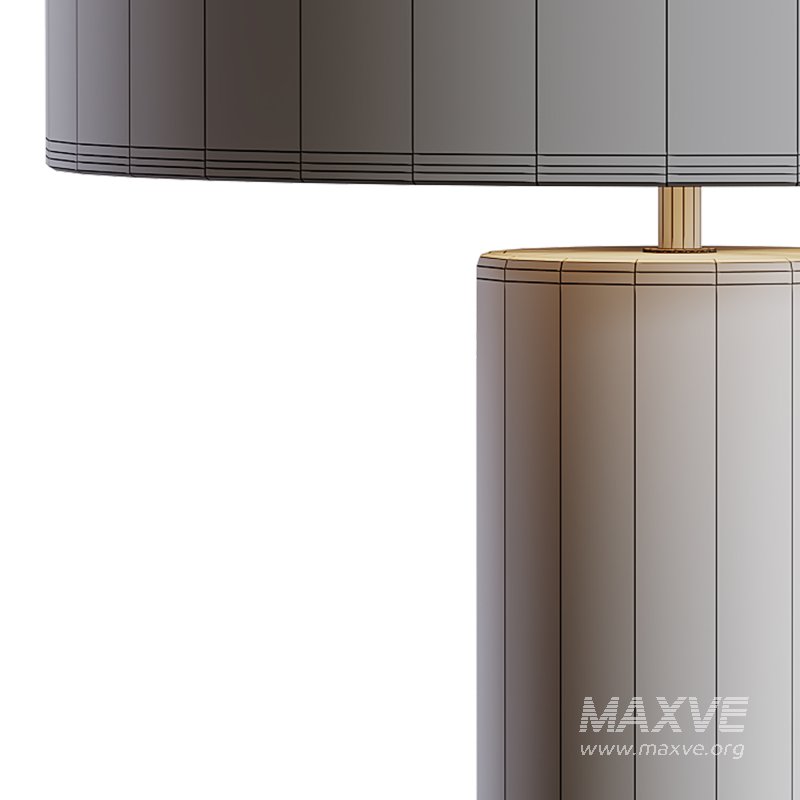 Grote tafellamp Mosaik betonnen voet - Image 13