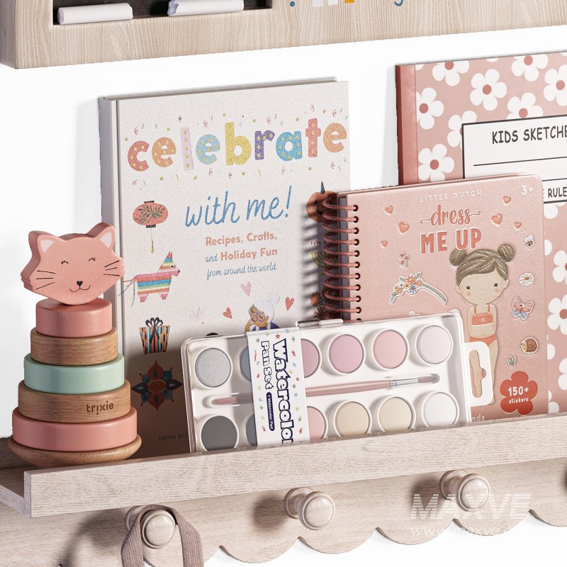 Vertbaudet Chalkboard and Decorative Set for Teenagers and Kids - Image 5