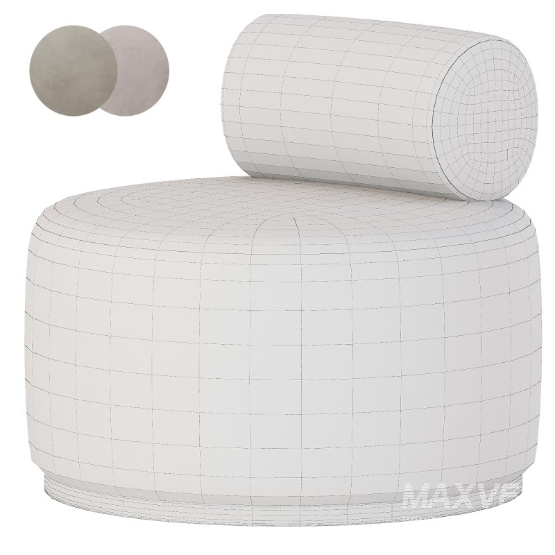 Sinclair Lounge Chair by Fest - Image 4