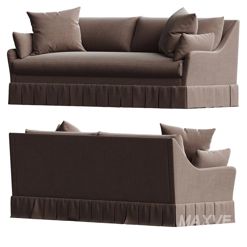 Portola Pleated Sofa - Image 3