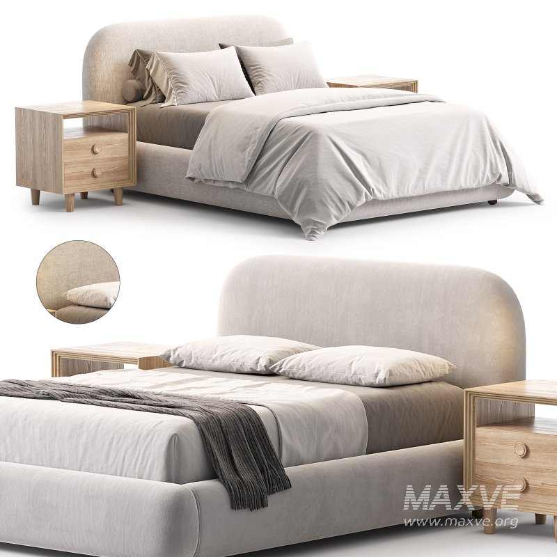 Laurent bed by Westelm - Image 2
