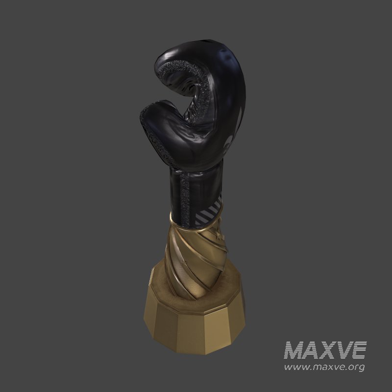 boxer gloves statues v2 - Image 2