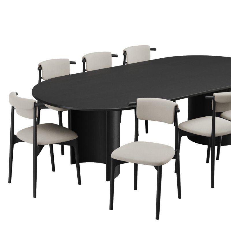 Dinning chair and table249 - Image 7