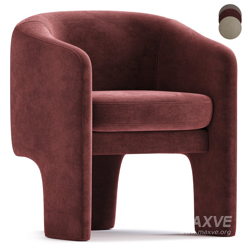 Upland Upholstered Armchair - Image 2