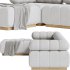 Roma Outdoor 4-Piece Sectional - Thumbnail 4
