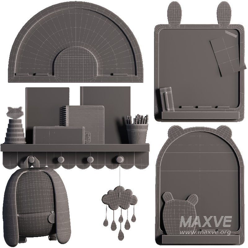 Vertbaudet Chalkboard and Decorative Set for Teenagers and Kids - Image 6