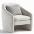 Bajram Upholstered Armchair - Thumbnail 3