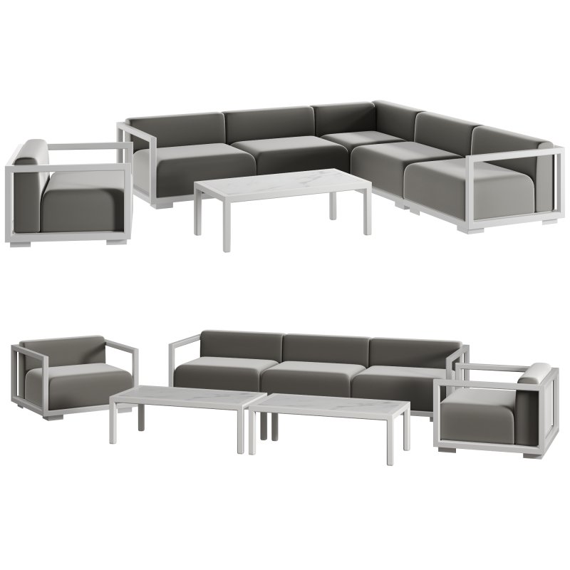 VICTUS Modular garden furniture set by 10Deka - Image 1
