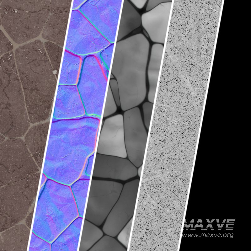 Stone Wall Materials 01- Sbsar Pbr 4k Seamless - Image 4