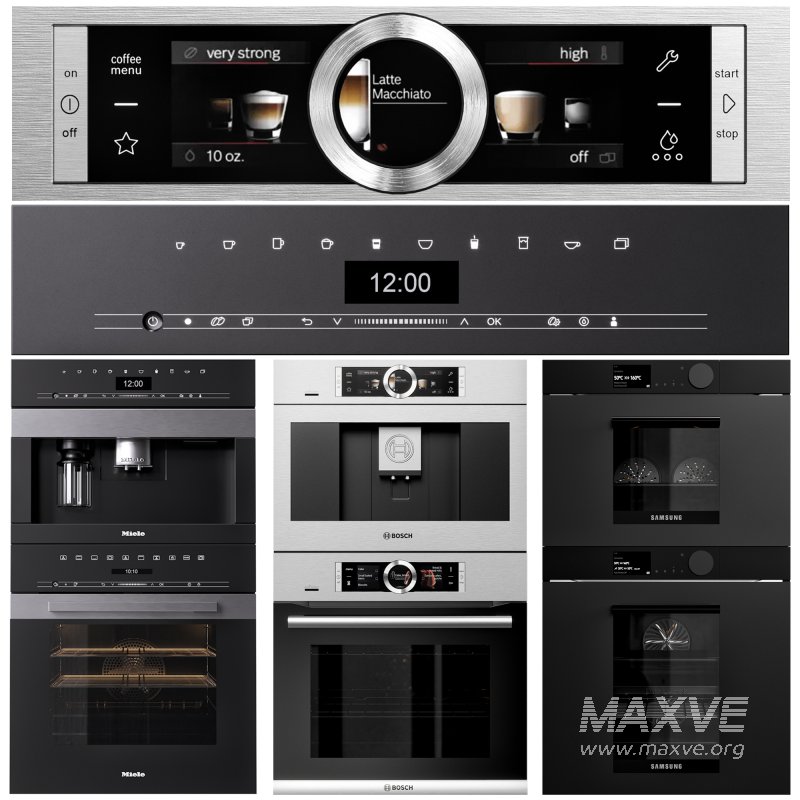 bosch ,miele and samsung infinite line double oven and coffeemaker collection - Image 4