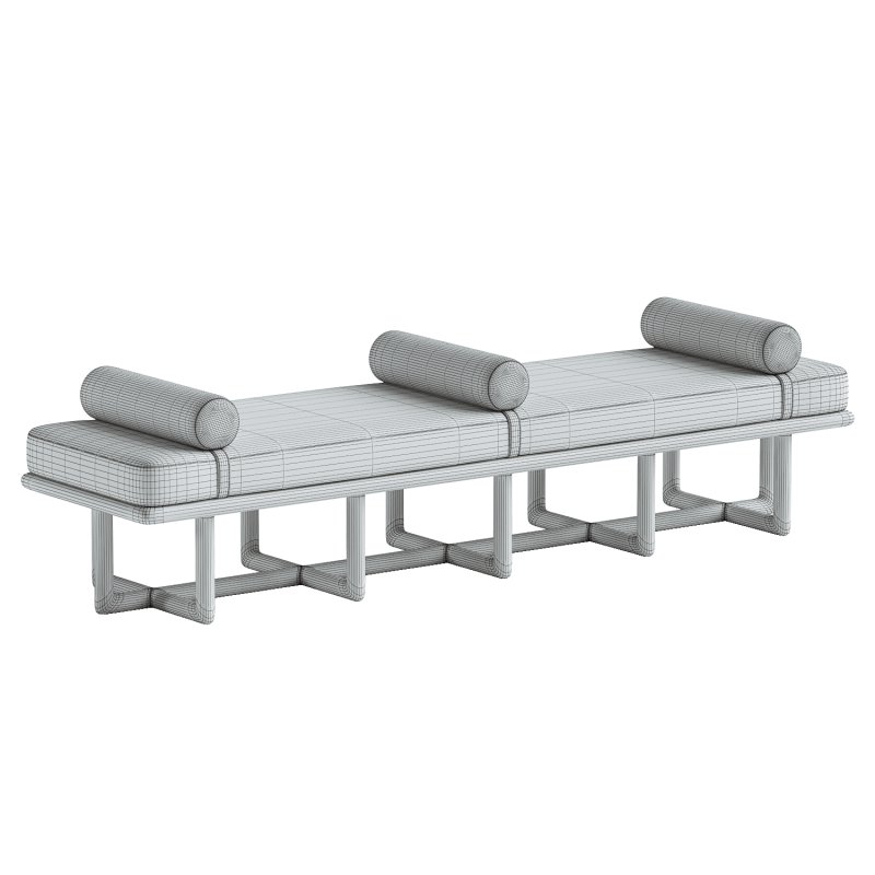 Lentre deux Long ottoman - Image 4