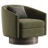 Camino Upholstered Swivel Barrel Chair - Thumbnail 4