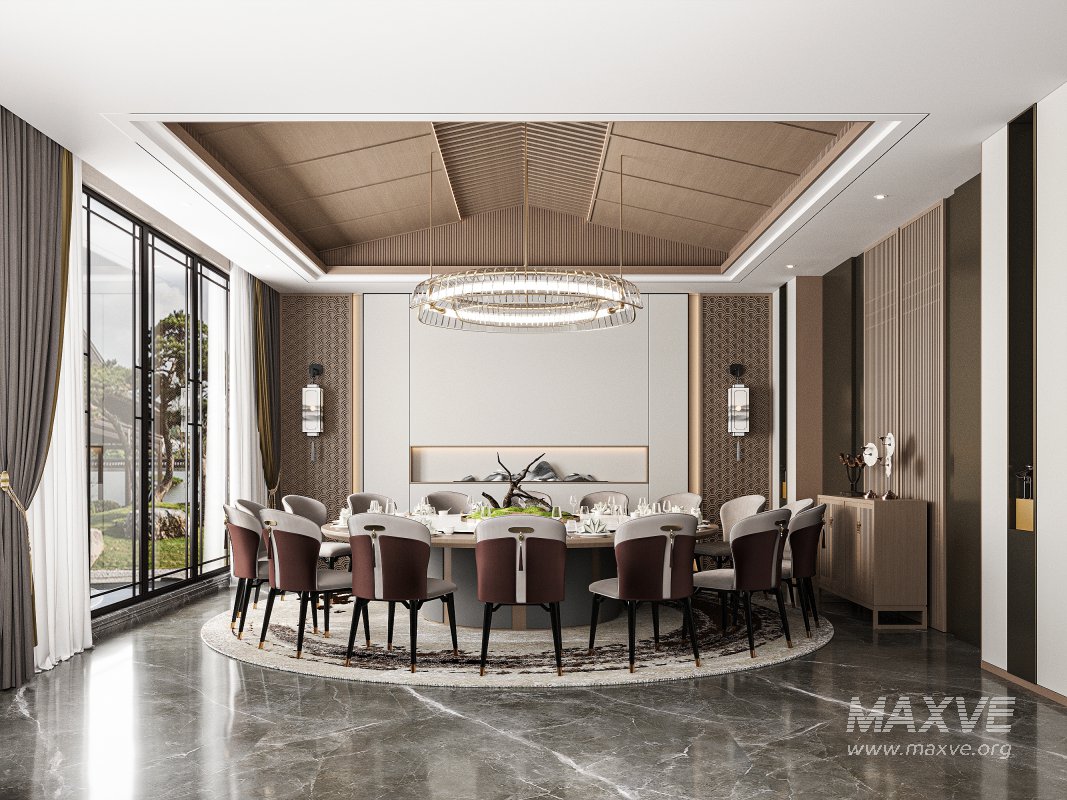 Modern dining room - Image 1