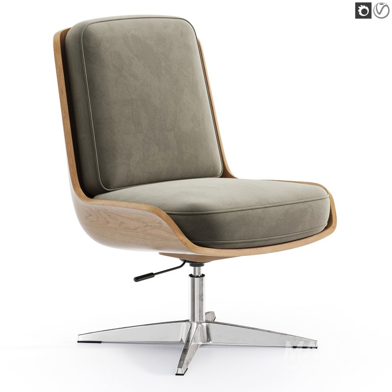 Burbank Desk Chair - Image 1