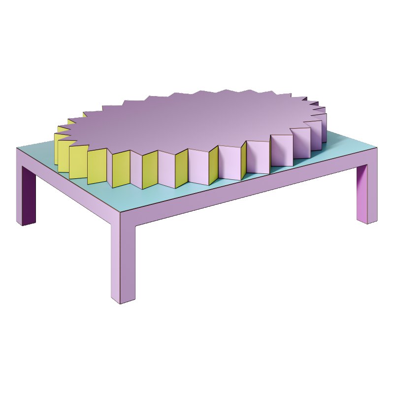 Coffee table LOUNGE HOG by De Rosso - Image 4