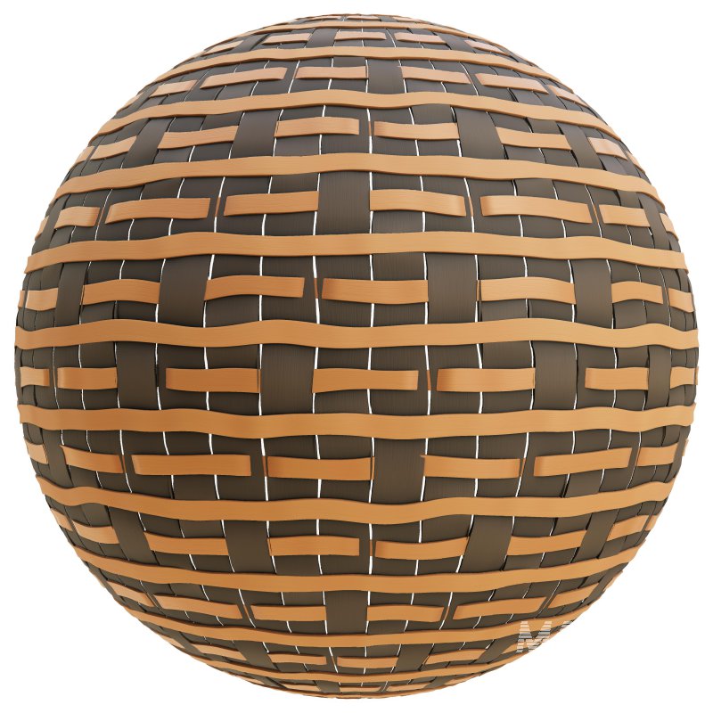 FB347 Wicker ribbon fiber | 4MAT | PBR | 4k - Image 2