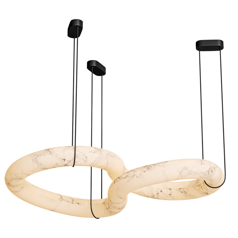 Infinity Hanging Light by HOLLY HUNT - Image 2